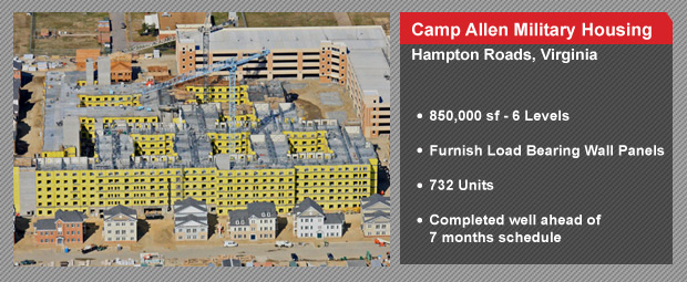 Camp Allen Military Housing
